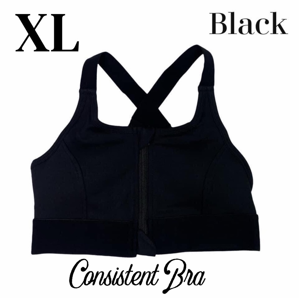 LuLaRoe Black Sports Bra XL Consistent